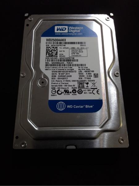  WD 2500AAKX 250GB 3.5吋