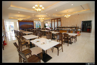 澎湖雅霖飯店海景公共空間-早餐吧