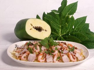越南青木瓜絲鮮蝦冷盤