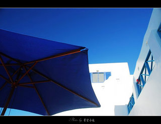31.澎湖的特有藍天，交映希臘邊境的藍與白…