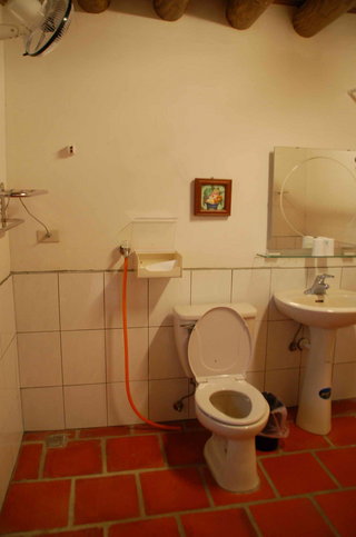 二崁民宿沐霞館的衛浴設備