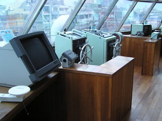 菊島之星三樓內部的駕模擬駛艙