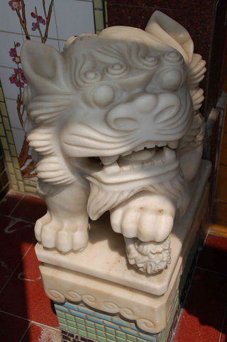 龍慶宮的獅子