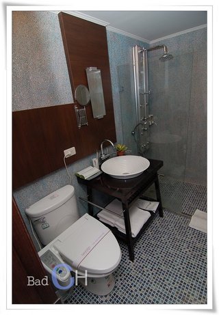 豪華套房採用了乾濕分離衛浴